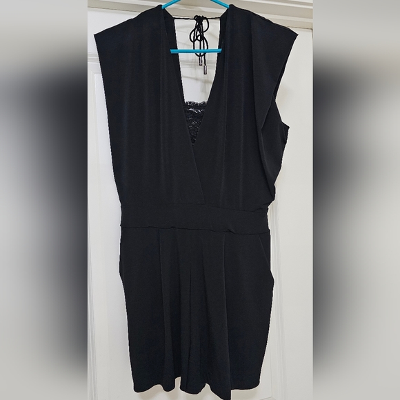Guess Black Romper with lace undertop - Picture 5 of 5